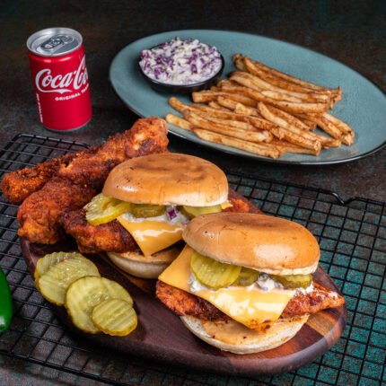 CLUCK'S TENDERS & CLUCK'S BIG BOY SLIDER